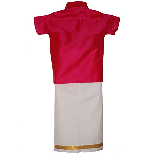 Image of MS TRENDS Boys Traditional Dhoti & Shirts SET (MSTCM - $P)