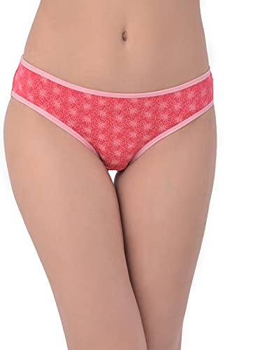 Image of Clovia Women's Cotton Low Waist Floral Print Bikini Panty