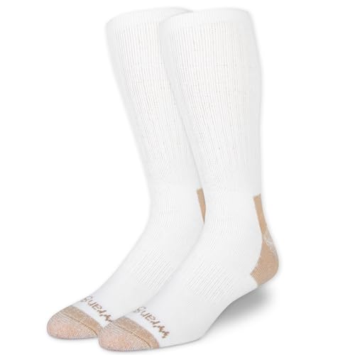 Wrangler - 365 Men's Crew Socks - Full Cushion Socks for All-Day Comfort - Fits Sizes 6-12 6