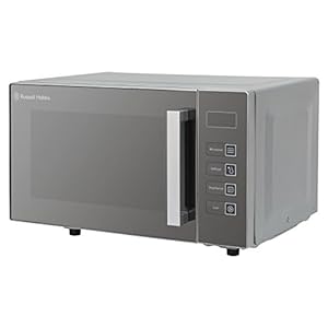 Russell Hobbs RHEM2301S 23L Easi Flatbed Digital 800w Solo Microwave Silver