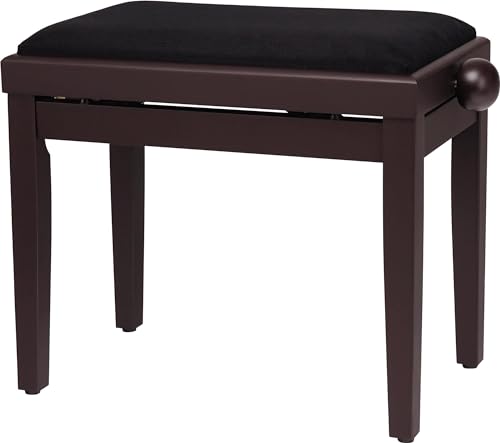 Classic Cantabile banquette pour piano (bois de rose, dépoli) - Les Beatles, Paul McCartney, John Lennon, RIngo Starr, George Harrison Classic Cantabile banquette pour piano (bois de rose, dépoli)