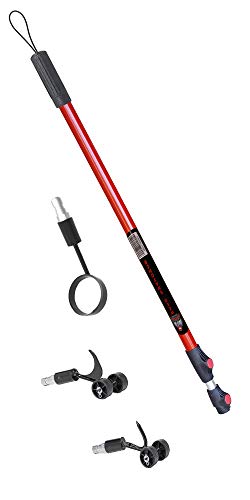 Weed Snatcher - Standard Ruppert Garden Tools Crack & Crevice Weeder, Lawn Edger for Weeding Driveways, Brick, Sidewalks, Pathways, Patios, and More - Stand-Up Telescoping Weed Remover+Circle Weeder