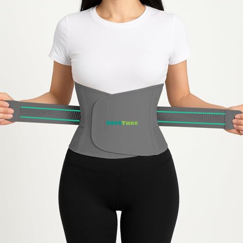 Image of 3-in-1 Postpartum Belt After Delivery - Abdominal Belt for Women Tummy Control | Pregnancy Belts After Delivery | Maternity Belt After C-Section | Abdominal Binder for Post Pregnancy Recovery (Universal) (Grey+)