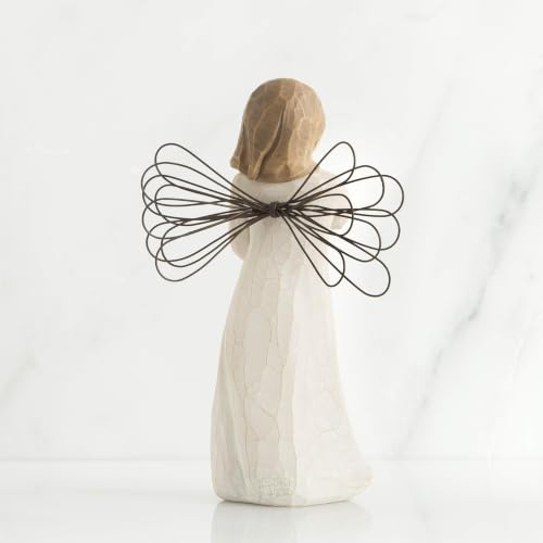 Willow Tree Angel of the Garden, Sculpted Hand-Painted Figure - Image 4