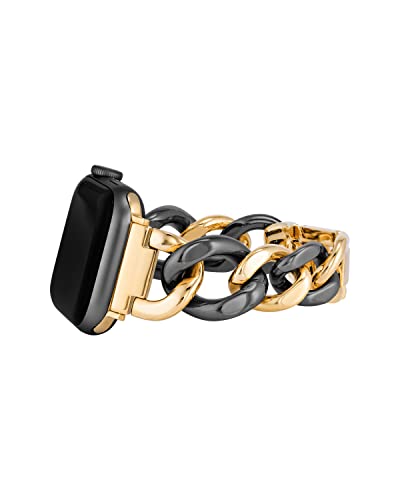 Image of Anne Klein Fashion Chain Bracelet for Apple Watch, Secure, Adjustable, Apple Watch Replacement Band, Fits Most Wrists