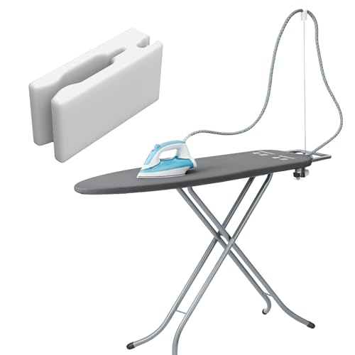 Sintrix Fab Clip de cable de repuesto reforzado, compatible con tabla de planchar y tabla de planchar Leifheit, soporte para cables de planchado, pieza de repuesto para ayuda de planchado, clip de