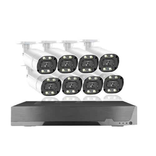 4K 5MP POE NVR ZLeBJVXe 8CH Lbg O IP obgJ CCTV rfIĎ ƒErWlXp(2T,8CH NVR 8pcs camera)