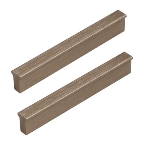 BDMRY 2 Uds. Manija para alacena de cocina, tiradores para gabinetes, tiradores de aluminio para cocina y dormitorio, herrajes de estilo europeo para alacenas Hole distance 128mm