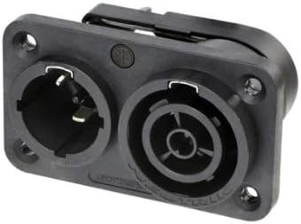 Amazon.com: Neutrik NAC3PX powerCON TRUE1 Combination Receptacle Male ...