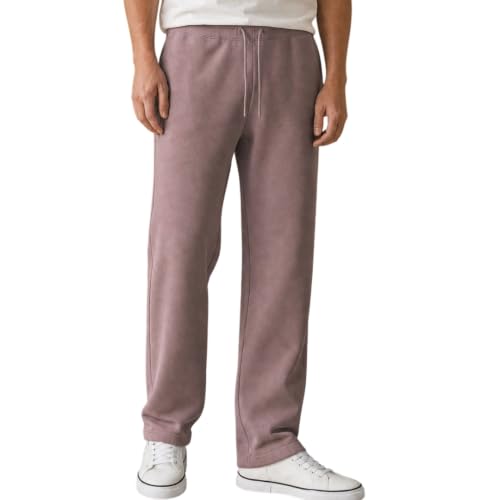 Image of Nobero Joggers for Men | Solid Trackpants for Men | Regular Fit | Elasticated Waist with Drawcord | Soft & Breathable Fabric | Casual Everyday Wear