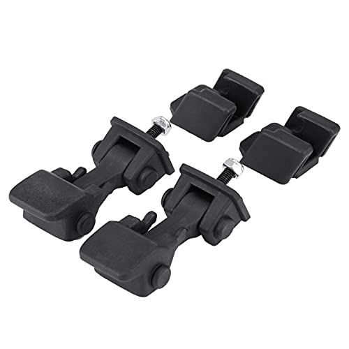 Haubenhaken passend für TJ Haubenhaken passend für TJ Haubenriegel, 2 Sätze Haubenriegel-Sicherheitsverschlüsse und -Halter für Auto TJ 97-06