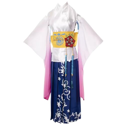 FF X 10 Yuna Cosplay Costume Custom Made (Female S)