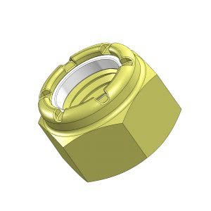 Assortiment De 215 écrous De Blocage Hexagonaux En Nylon Avec Insert En Acier Inoxydable M3 M4 M5 M6 M8 M10 M12 93836760