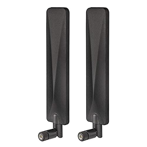 Bingfu 4G LTE Antenne 9dBi 4G LTE SMA Stecker Antenne (2 Stück) für 4G LTE Router Gateway Modem Wildkamera Mobilfunkkamera Spielkamera Wildlife Hunting Camera Mobile Überwachungskamera