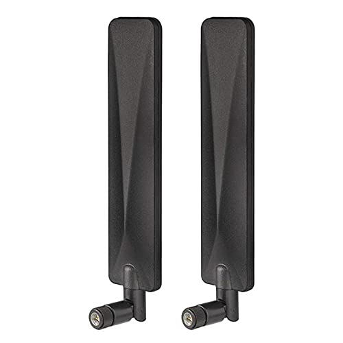 Bingfu Antena 4G LTE Antena SMA Macho(2-Paquete) 9dBi Compatible con Orange Vodafone Módem Puerta de Enlace Enrutador 4G LTE Cámara de Caza de Vida Silvestre Cámara de Seguridad Móvil