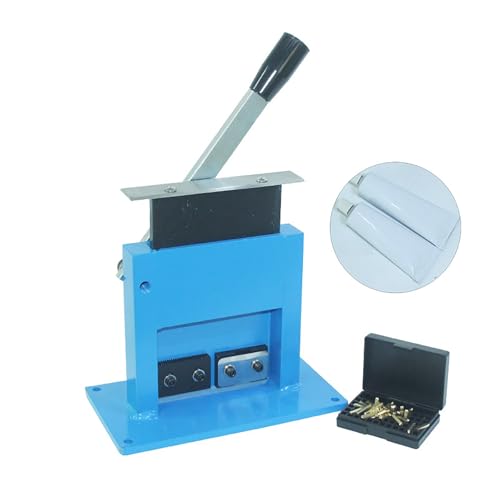 Sellador manual de tubos de aluminio para cosméticos y envases de alimentos, se adapta a tubos de hasta 52 mm, sellado eficiente para varias aplicaciones