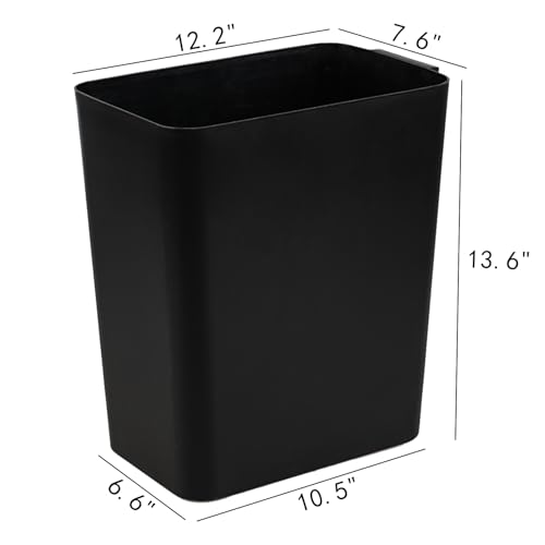 Caneca de basura rectangular de 4 galones, pack x3 miniatura 3