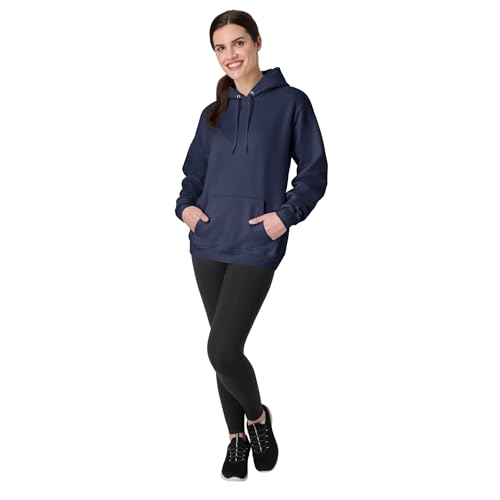 Image of Hanes Men's Hoodie - EcoSmart Fleece Hooded Sweatshirt for Men & Women - Midweight Fleece - Big & Tall Available