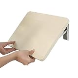 PIBM Stylish Simplicity Shelf Wall Mounted Floating Rack Shelves Solid Wood Metal Bracket Foldable S