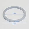 Young Wolf 4X Washer Gasket Silver Compatible with Bafang BBS01 BBS02 BBSHD Mid Drive Crank Motor #1