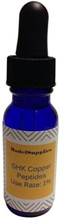 DIY Copper Peptides GHK-Cu 15 ml fluid CP 100% Ingredient for DIY Rejuvenate Skin Hair Nails Cell Turnover Biology Mineral Peptide Model Supplies by ModelSupplies