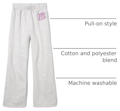 Image of Sugar & Jade Girls' Teen Fleece Straight Leg Sweatpant