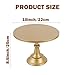 Odowalker 10 Inch Gold Cake Stand Dessert Display Table with Base Metal Dessert Stand, Cupcake Display Plate for Birthday, Wedding, Party Decorations