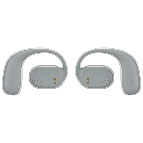 Image of iLive Electronics 16mm Driver Clear Truly Wireless Open Ear Earbuds, White, IAEBTO34W