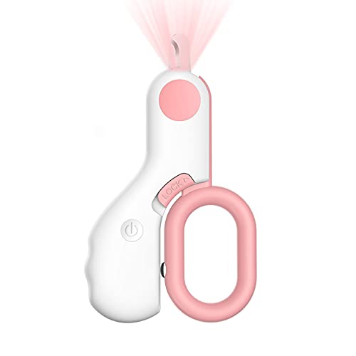 Septillar 猫 爪切り ペット用爪切り高輝度LEDライト付き爪と血管をよりやすく見分けられ ストレスなくスパッと切れる, 犬 爪切り, 猫 つめきり 小動物用 ネイルトリマー 初心者必携