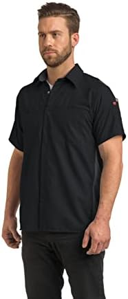 Red Kap Mens Short Sleeve Performance Plus Shop Shirt with Oilblok TechnologyShirt