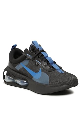 Nike Air Max 2021 GS Running Trainers FB8035 Sneakers Shoes (UK 5 US 5.5Y EU 38, Black Dark Marina Blue 001)2