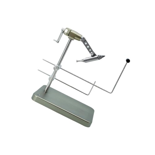 Étau de montage de mouche rotatif contre les vibrations, métal lourd stable