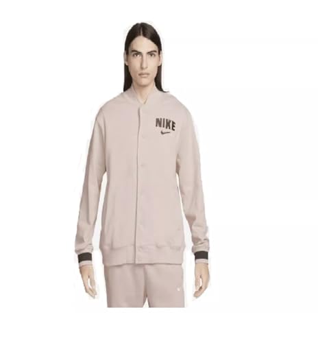 NIKE Sportswear Veste polaire rétro pour homme Rose Taille L, rose, L