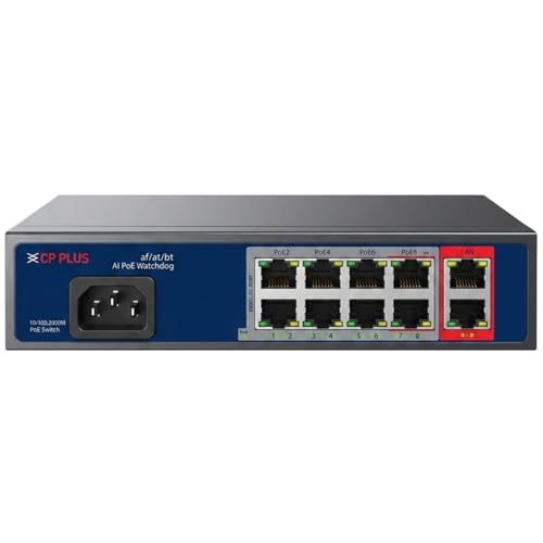 CP Plus POE Switch