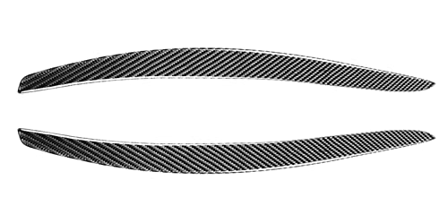 Enjoliveurs de phares en fibre de carbone pour BMW E92 E93 style tuning sport