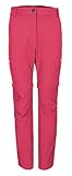 killtec Mädchen Funktionshose mit abzippbaren Beinen KOS 110 GRLS PNTS, Dunkelpink, 164, 44125-000