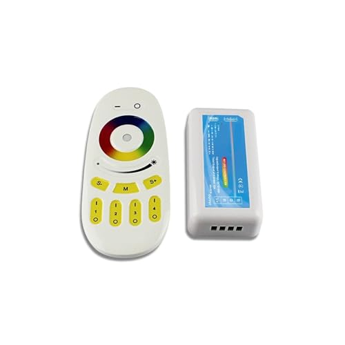 Contrôleur tactile RGB 2.4G avec télécommande et récepteur 4LED pour ruban