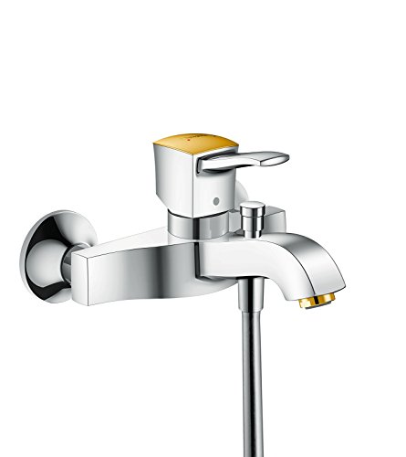 Black Friday 🔥 hansgrohe Metropol Classic manual Bath Mixer, Lever Handle, chrome/gold-optic