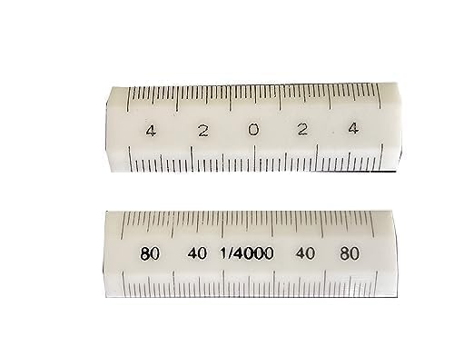 plastic scale 2 inch patwari area measurement scale 14000 Pric | Shop ...