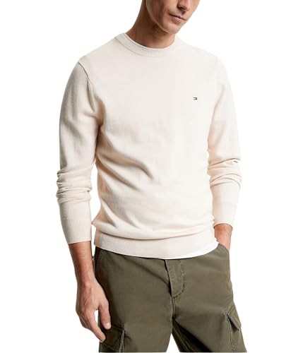 Tommy Hilfiger Mens Solid Knit Sweater