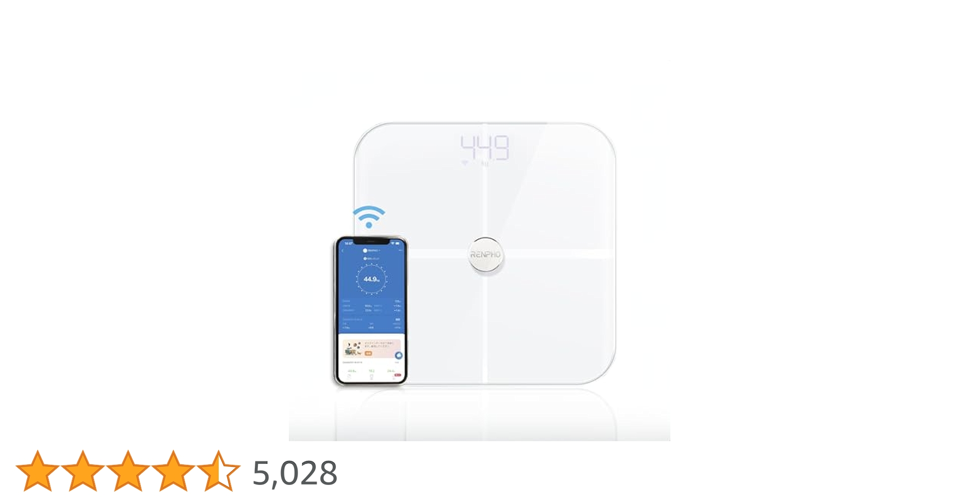 RENPHO 体重計 体組成計 WiFi/Bluetooth対応 Amazon.co.jp: RENPHO体重計 : ホーム＆キッチン