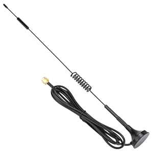 High Gain Antenne, Draadloze Module Zuiver Koper Betrouwbare Antenne Magnetische Zuigantenne voor Walkie Talkie