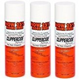 3 bottles of Clippercide Spray for Hair Clippers - 5-in-1 Formula - 425g, ORANGE, Pack of 1