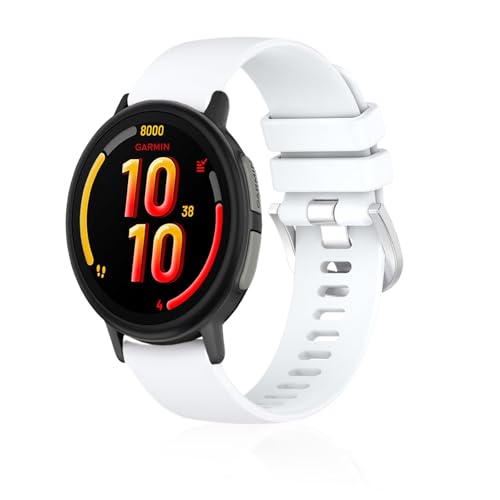 Correa para Garmin Bounce 2, silicona suave, blanca miniatura 1