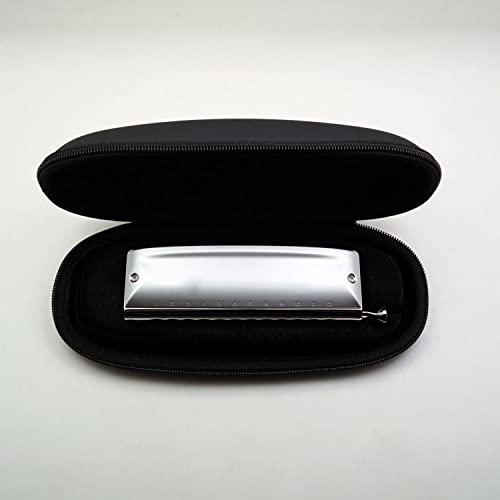 MEIeynt Harmonica, 12 Trous Diatonic Blues Harmonica Key of C, avec Étui Harmonica Orgue à Bouche pour Adultes, Joueur… - Les Beatles, Paul McCartney, John Lennon, RIngo Starr, George Harrison MEIeynt Harmonica, 12 Trous Diatonic Blues Harmonica Key of C, avec Étui Harmonica Orgue à Bouche pour Adultes, Joueur… – Image 3