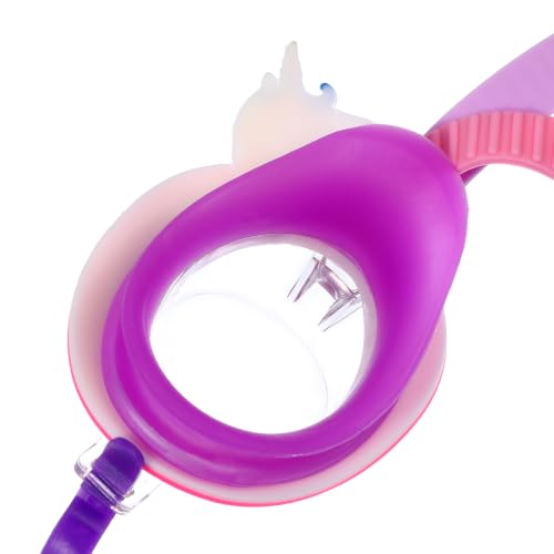 PRETYZOOM Anti-Fog Swimming Goggles for Kids Cute Unicorn Design with Adjustable Strap Comfortable Silicone Fit Perfect for Toddlers Age 3-6, 6.10 X 2.16 X 1.57 Inches - image 9