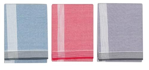 Image of Men's Cotton Lungi | Traditional Indian Wear | Soft & Breathable Checked Lungis for Daily Comfort, Home Wear & Casual Use | Free Size Wrap