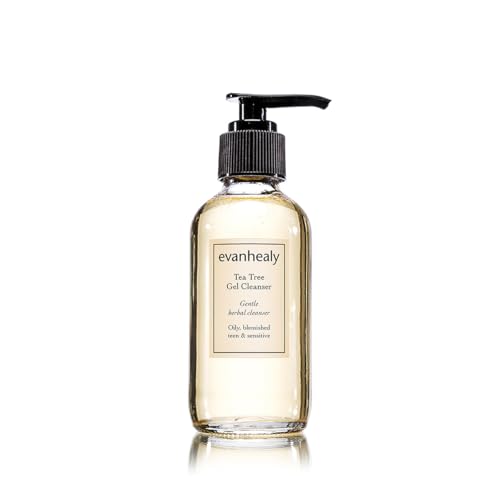 evanhealy Tea Tree Gel Cleanser | Cleansing Gel with Organic Lavender | Non-Detergent Gel for Face...