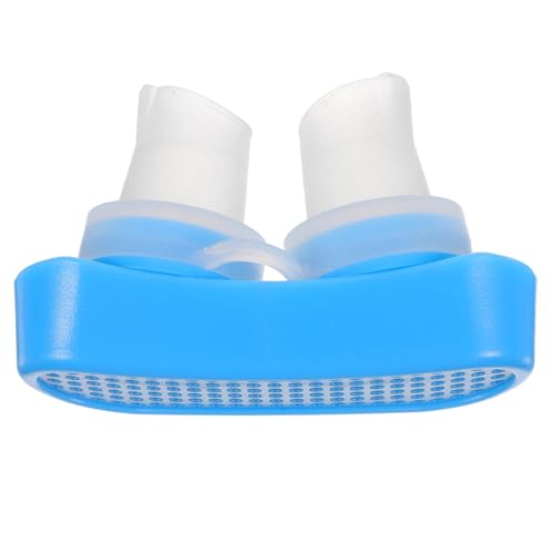 Genérico Tapón Nasal de Silicona Azul para Dejar de Roncar Filtro Activado y Diseño Anti-desgaste, Dispositivo Funcional para Abrir Fosas Nasales y Mejorar la Respiración