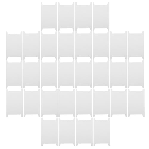 CORHAD 100stücke Garnorganizer Karten aus Papier für Stickgarnspulen zum Häkeln und Nähen Aufbewahrungsbrett mit Garnwickelkarten als Garnhalter und Garnaufbewahrungssystem